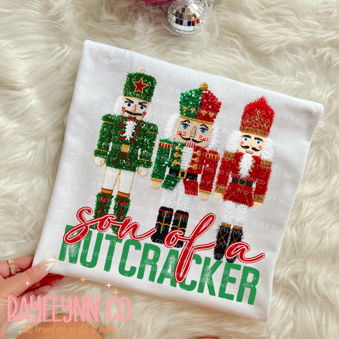CROCHET NUTCRACKER- DTF