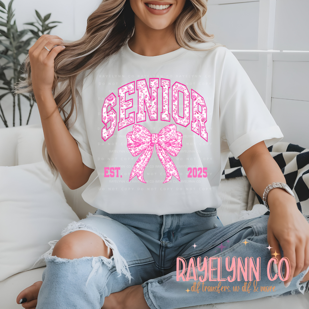 PINK SENIOR 2025- DTF