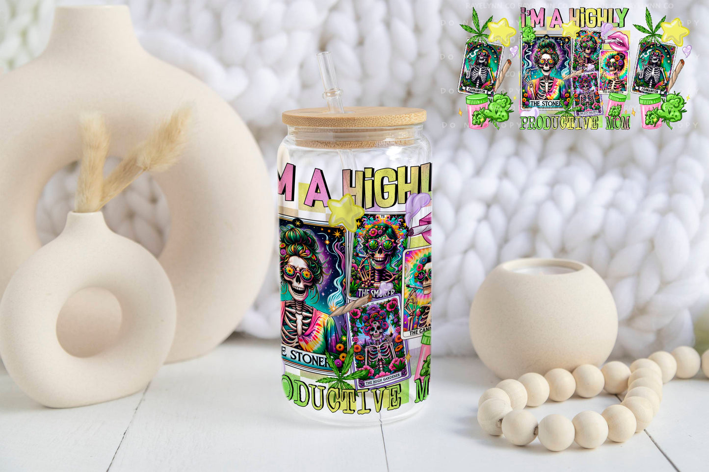 PRODUCTIVE MOM- UV DTF WRAP