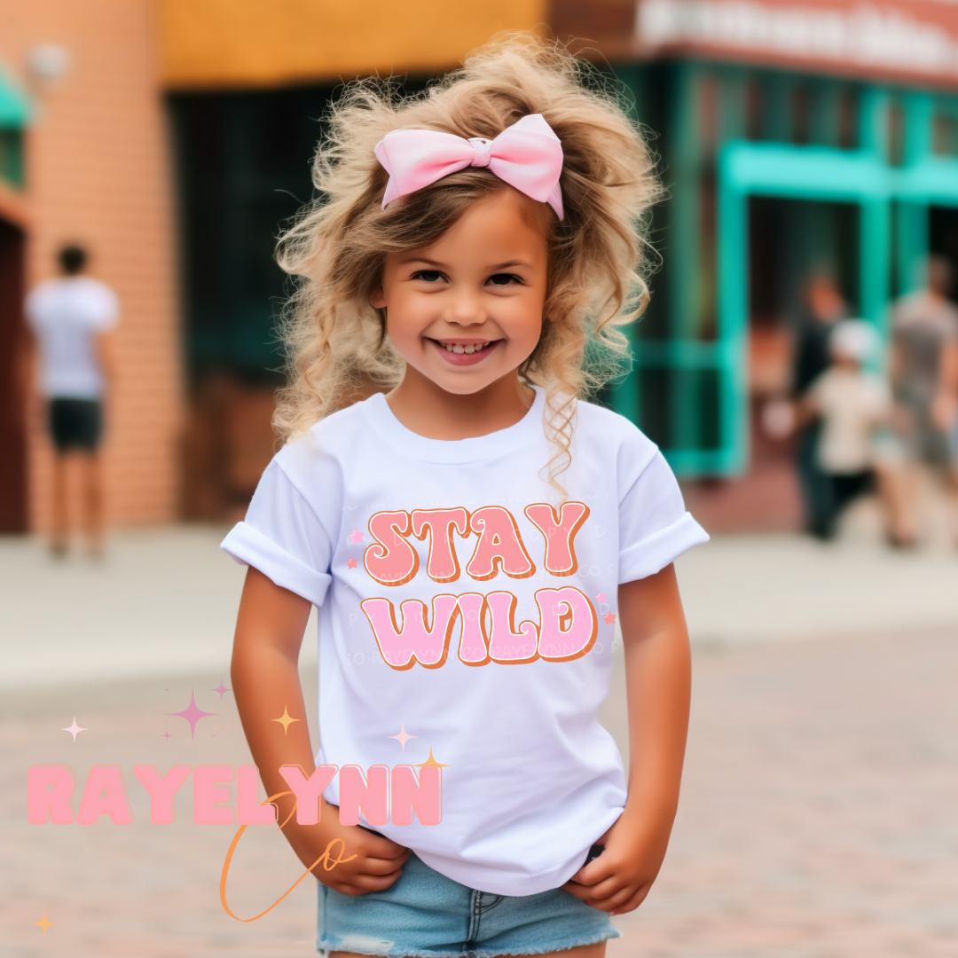 STAY WILD- DTF