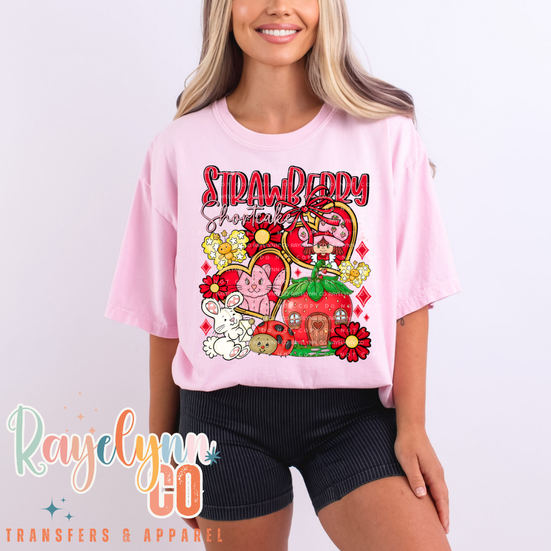 STRAW SHORT- DTF TRANSFER