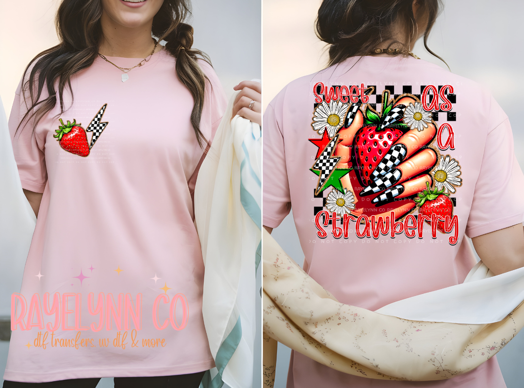 SWEET AS STRAWBERRIES (BUNDLE)- DTF