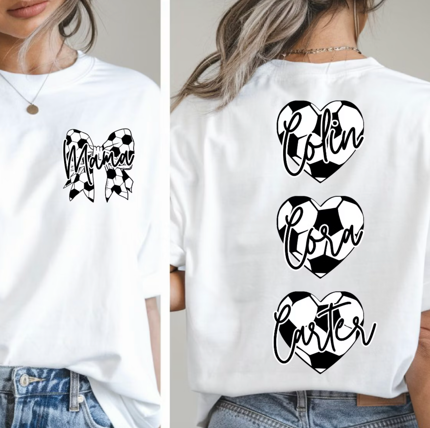 MAMA SOCCER (CUSTOM)- DTF TRANSFER