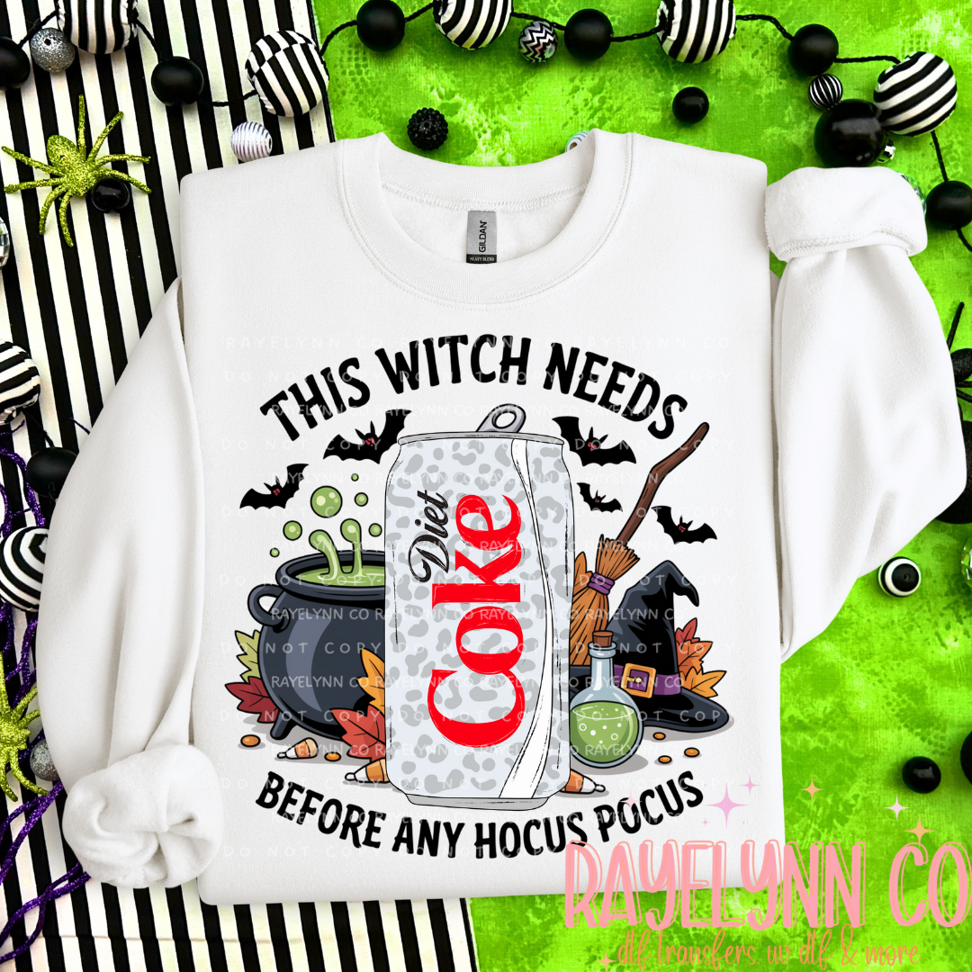 THIS WITCH NEEDS DC- DTF