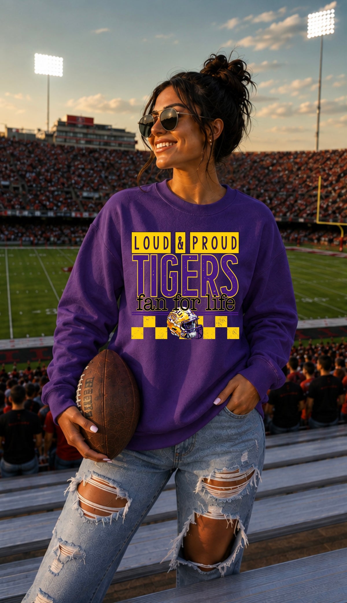 LOUD & PROUD TIGERS-DTF TRANSFER