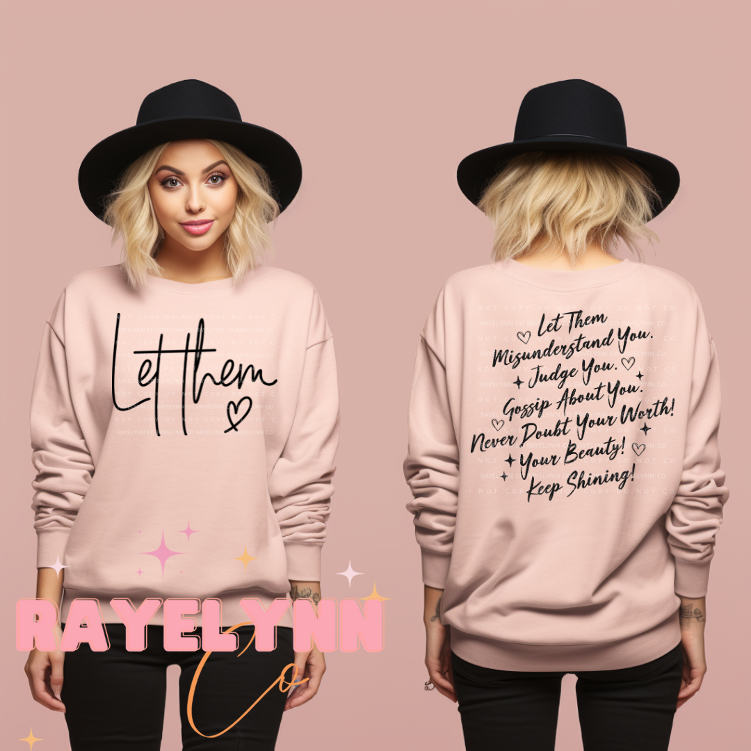 LET THEM (BUNDLE)- DTF