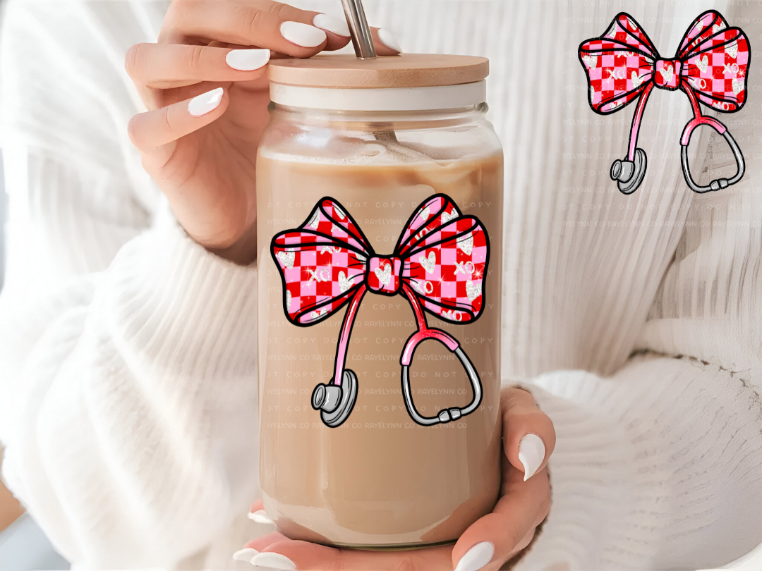 VALENTINE NURSE- UV DTF DECAL