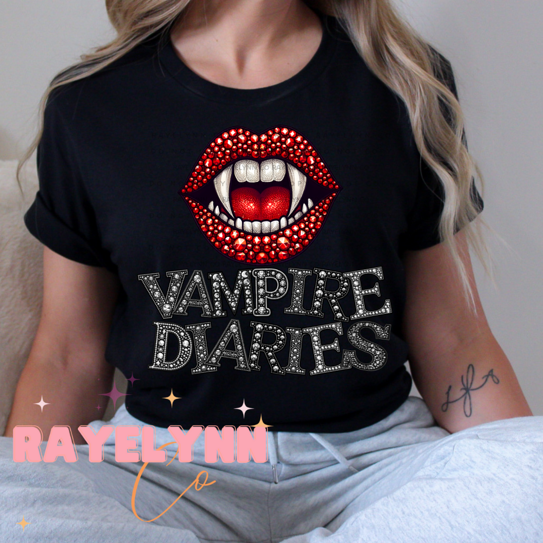 RHINESTONE VAMP- DTF