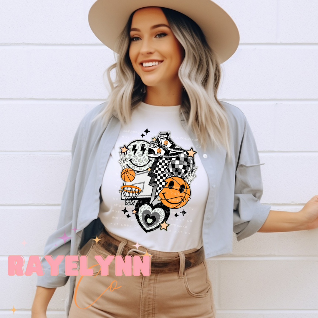 BASKETBALL CHECK- DTF