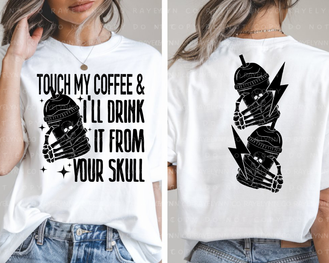 COFFEE SKULL (BUNDLE)- DTF