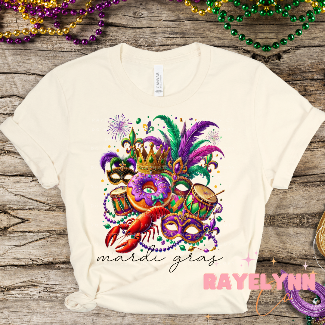 MARDI COLLAGE- DTF