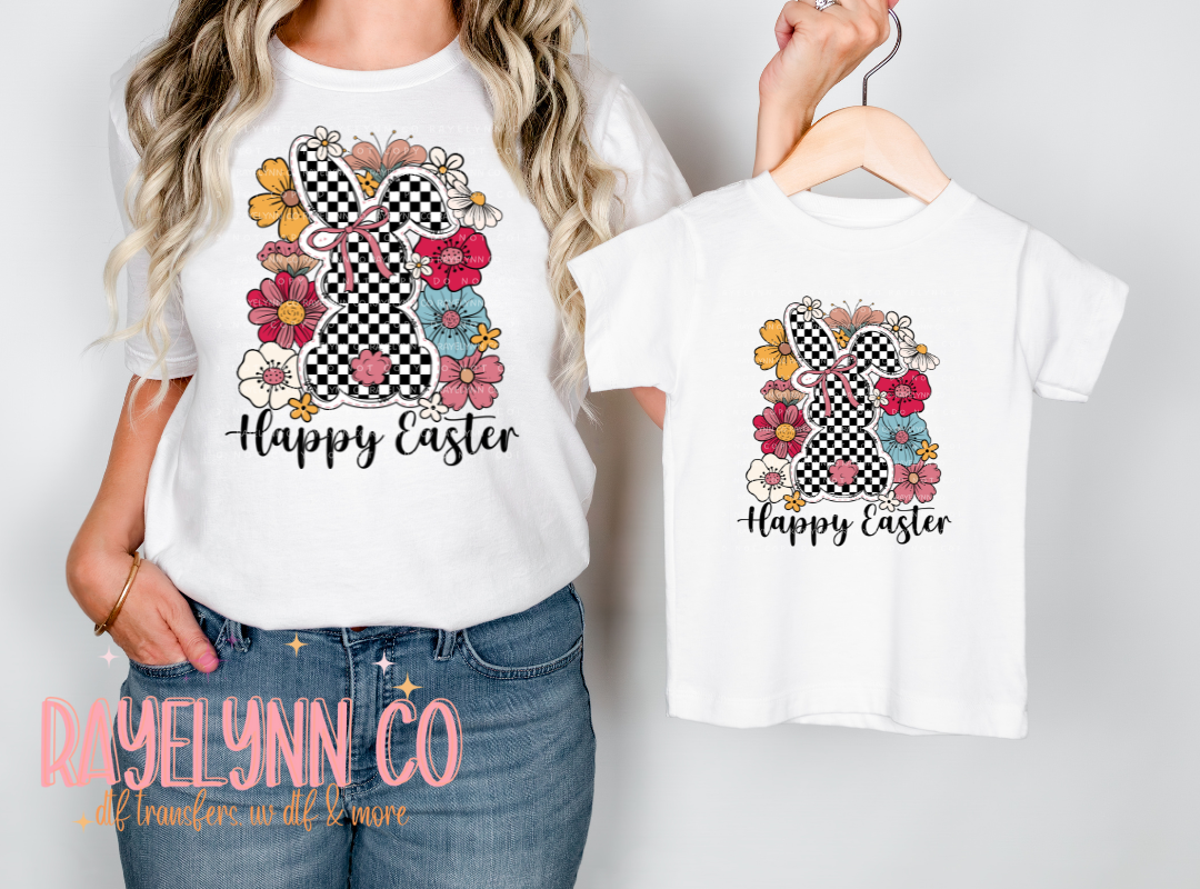 RETRO EASTER FLOWERS- DTF