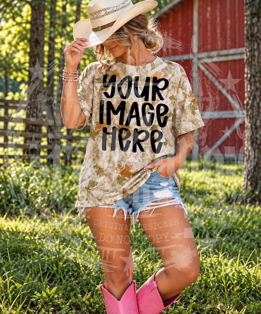 EVERFUL YELLOW MAPLE LEAF STYLE 20 BLANK MOCKUP- DIGITAL DOWNLOAD