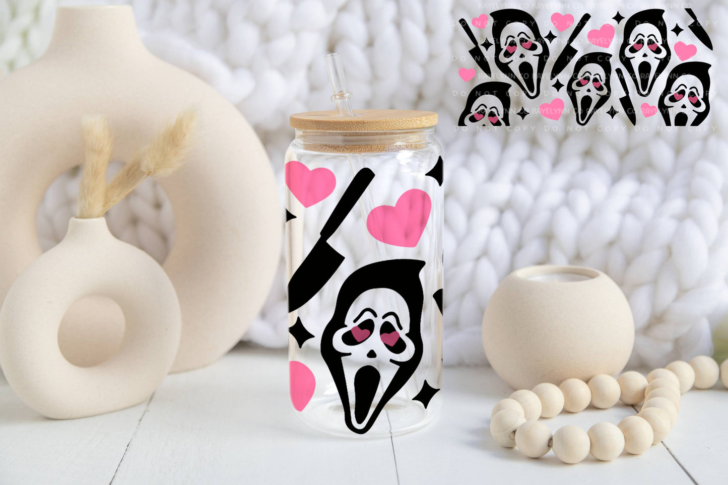 KNIFE BABE- UV DTF WRAP