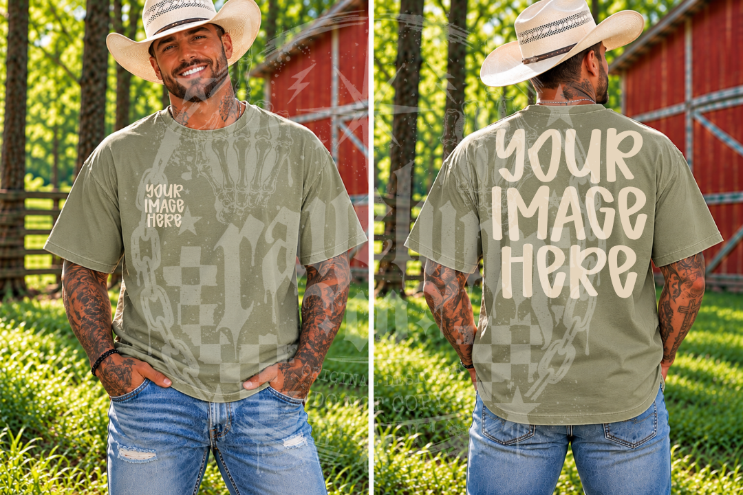 COMFORT COLOR LIGHT OLIVE BLANK MOCKUP- DIGITAL DOWNLOAD