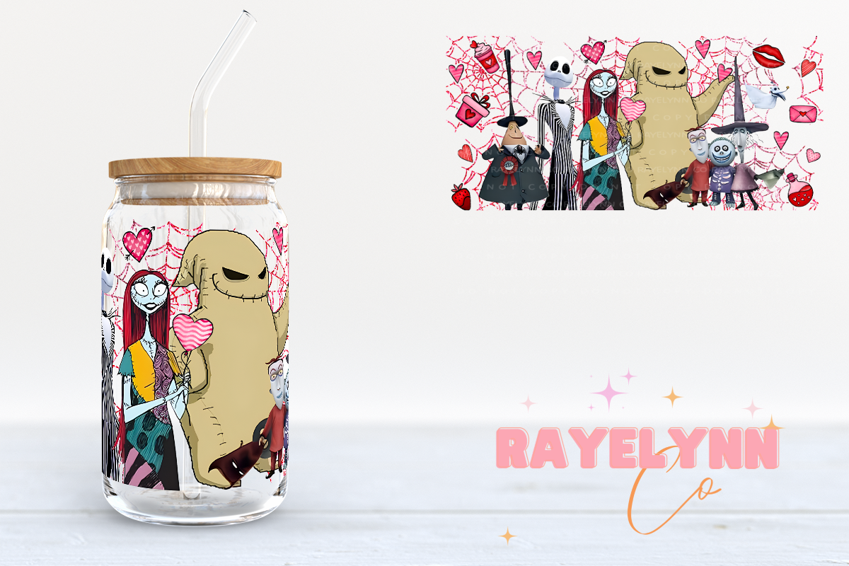 NIGHTMARE VALENTINE- UV DTF WRAP