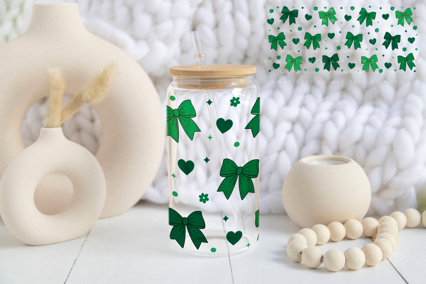 PATRICK'S COQUETTE- UV DTF WRAP