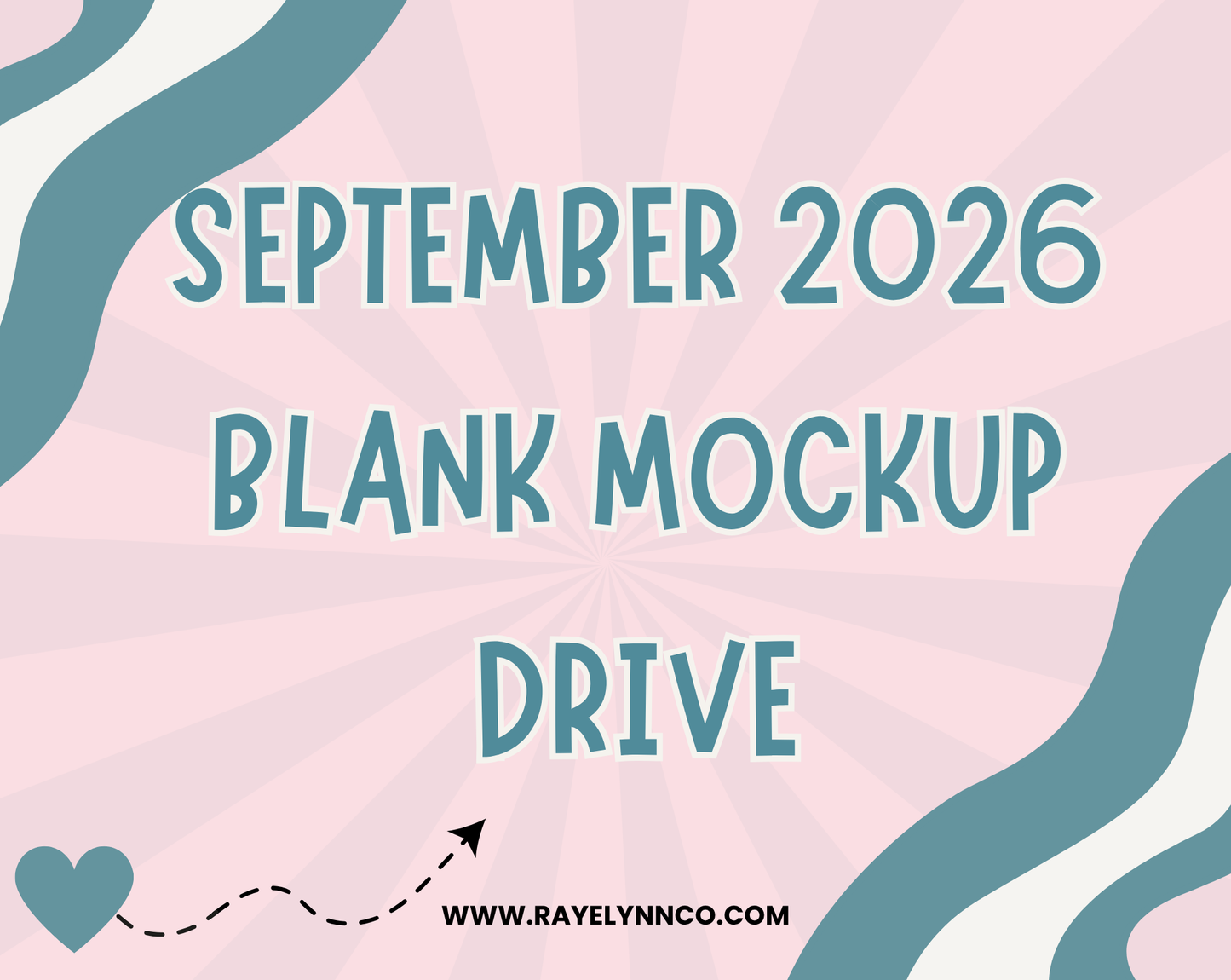 SEPTEMBER 2026 BLANK MOCKUP DRIVE