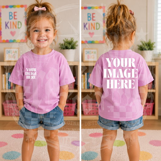 COMFORT COLOR ORCHID BLANK MOCKUP- DIGITAL DOWNLOAD
