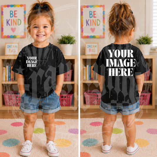COMFORT COLOR BLACK BLANK MOCKUP- DIGITAL DOWNLOAD