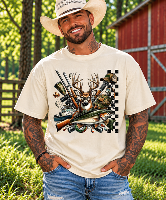 HUNTING & FISHING -DTF TRANSFER