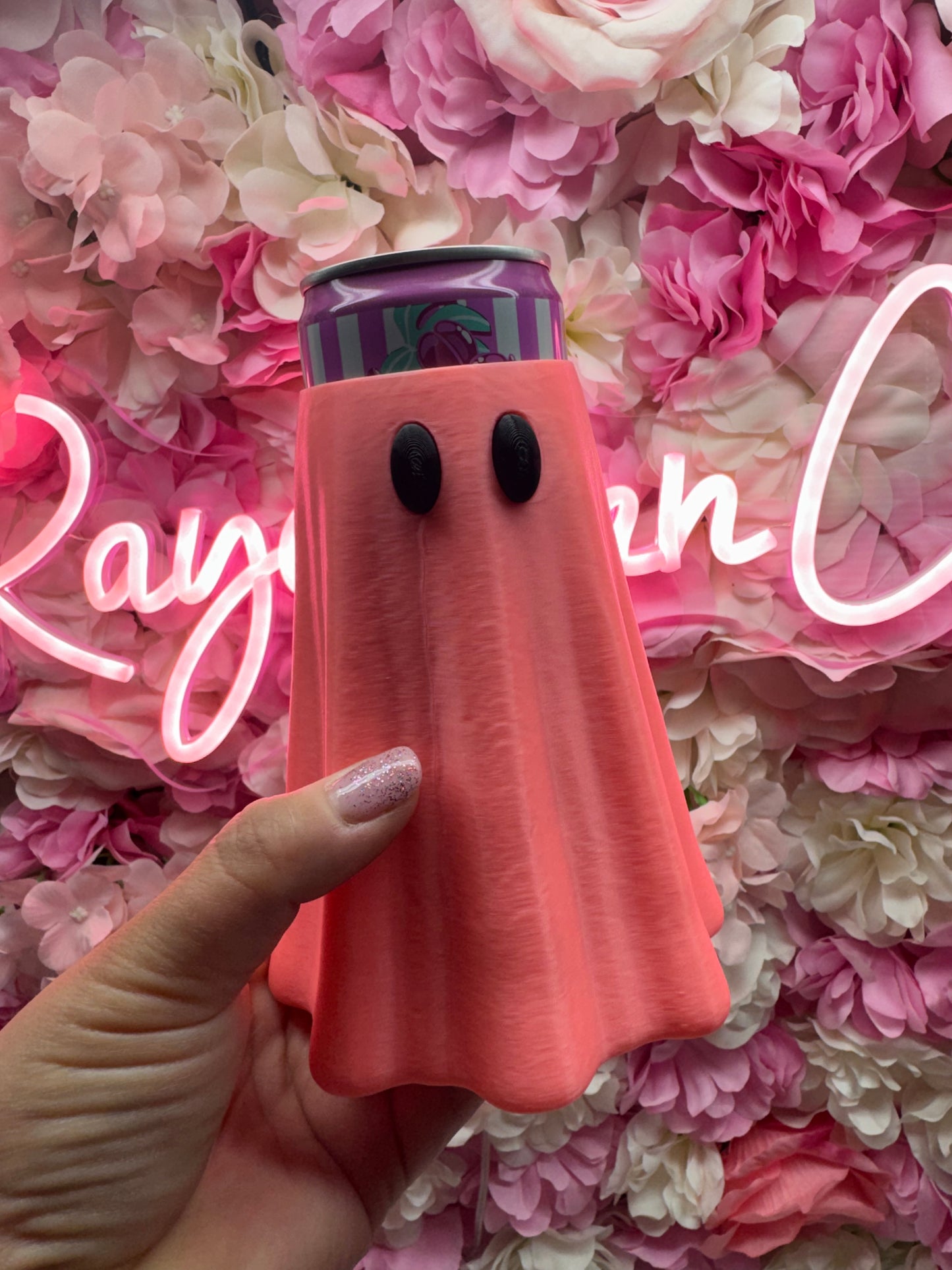 GHOSTIE 12 OZ SKINNY DRINK HOLDER
