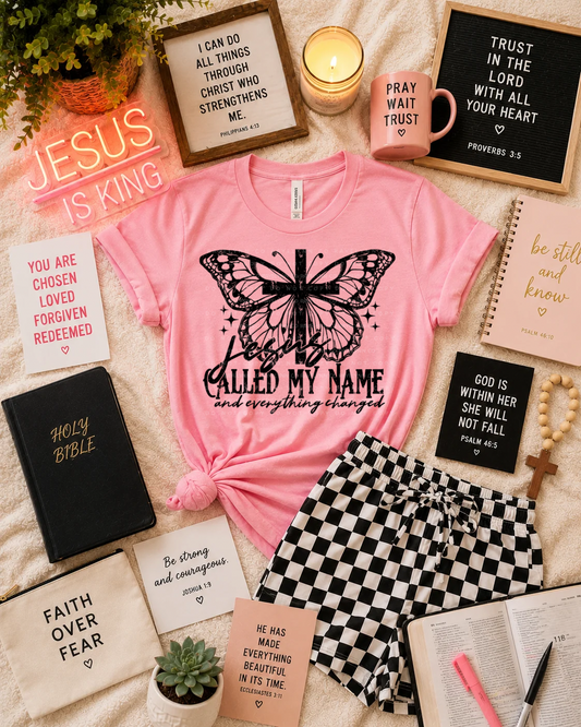 JESUS CALLED MY NAME-DTF TRANSFER