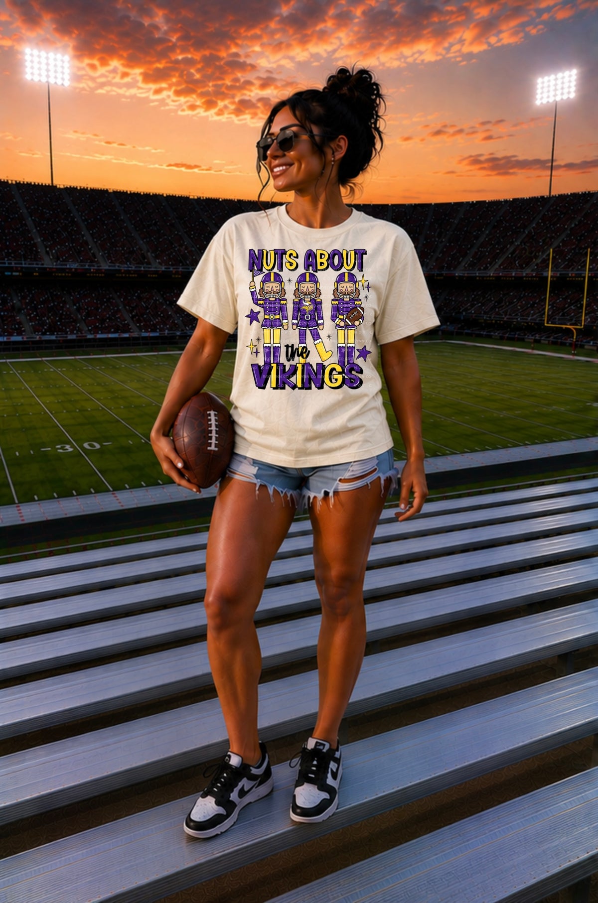 NUTS ABOUT THE VIKINGS -DTF TRANSFER