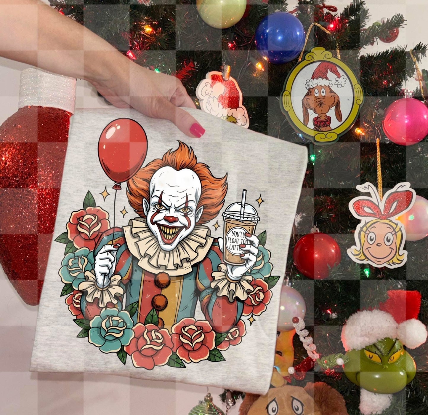 CLOWN COLD BREW- DTF TRANSFER