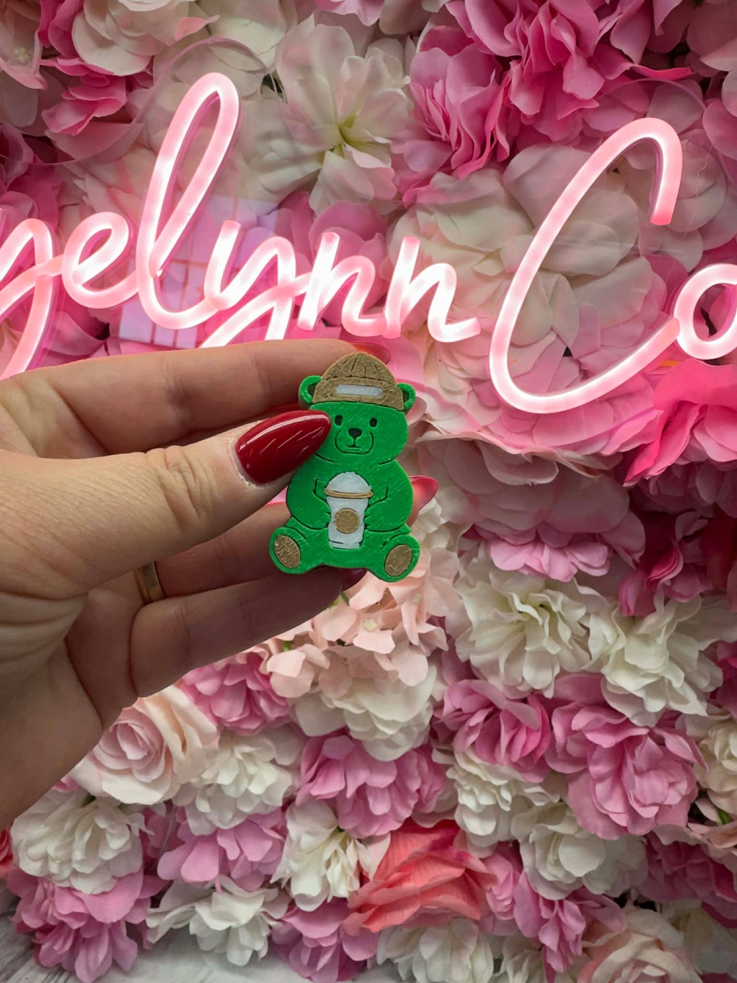 STARBS BEAR- 3D STRAW TOPPERS