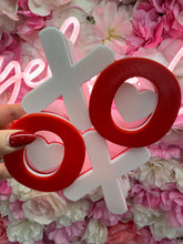 Load image into Gallery viewer, RED/WHITE XOXO SOAP HOLDER-3D PRINTED
