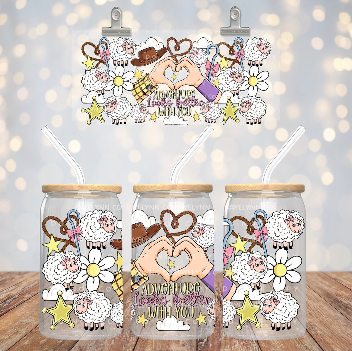 ADVENTURE BO PEEP- UV DTF WRAP