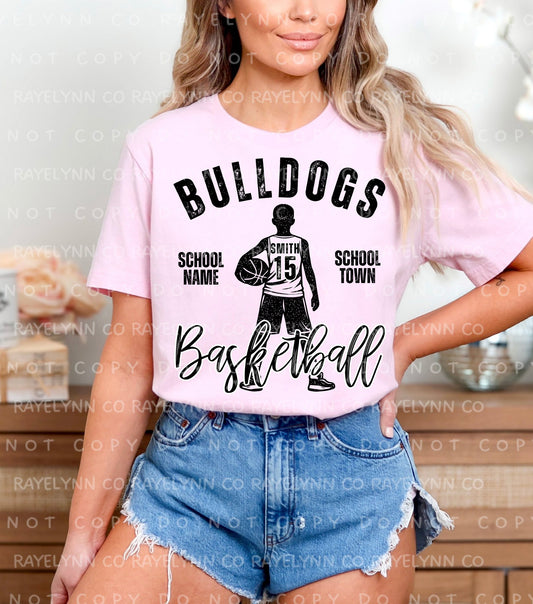 BASKETBALL (CUSTOMIZED)- DTF TRANSFER