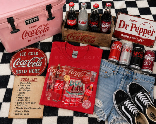 COKE COLA- DTF TRANSFER