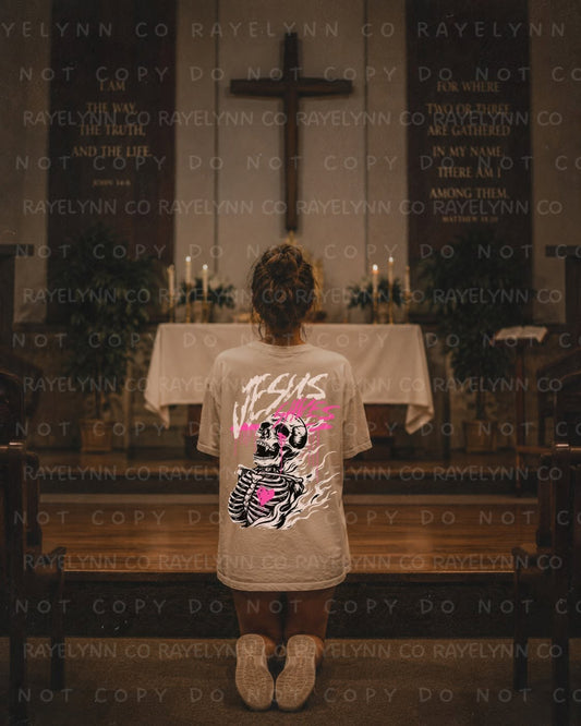 JESUS SAVES- DTF TRANSFER
