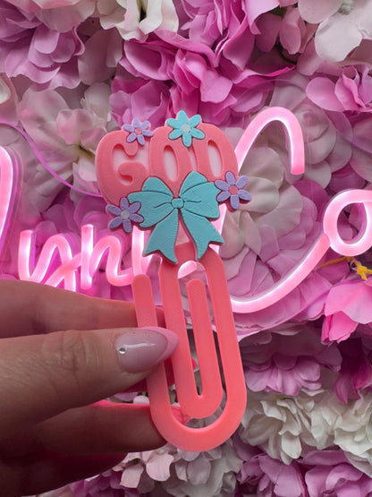 GOD JUMBO PAPERCLIP-3D PRINTED