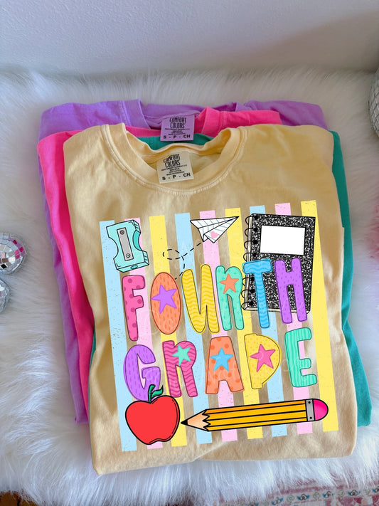 FOURTH GRADE- DTF TRANSFER