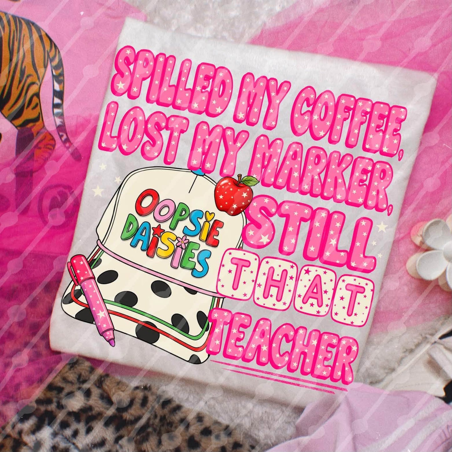 TEACHER COFFEE- DTF TRANSFER