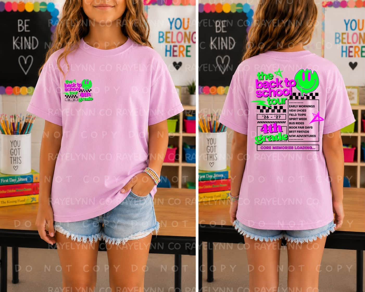 4TH GRADE (BUNDLE)- DTF