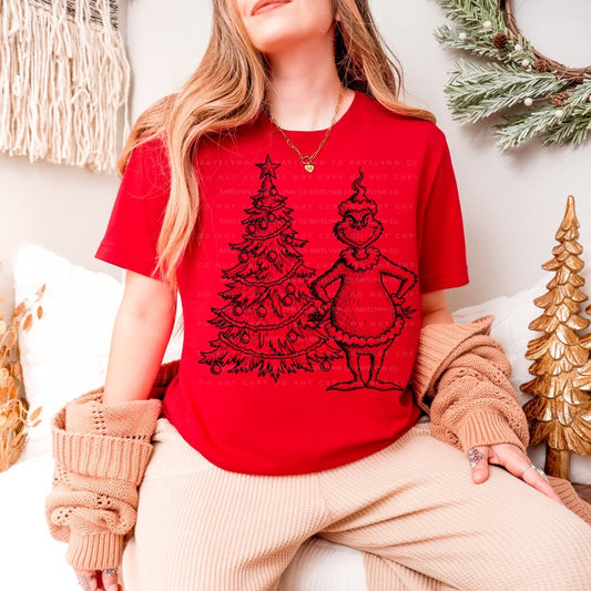STEALING CHRISTMAS- DTF TRANSFER