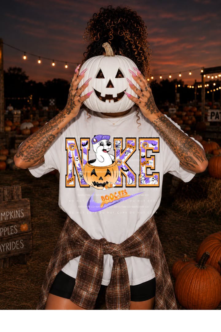 BOO SWOOSHIE- DTF TRANSFER