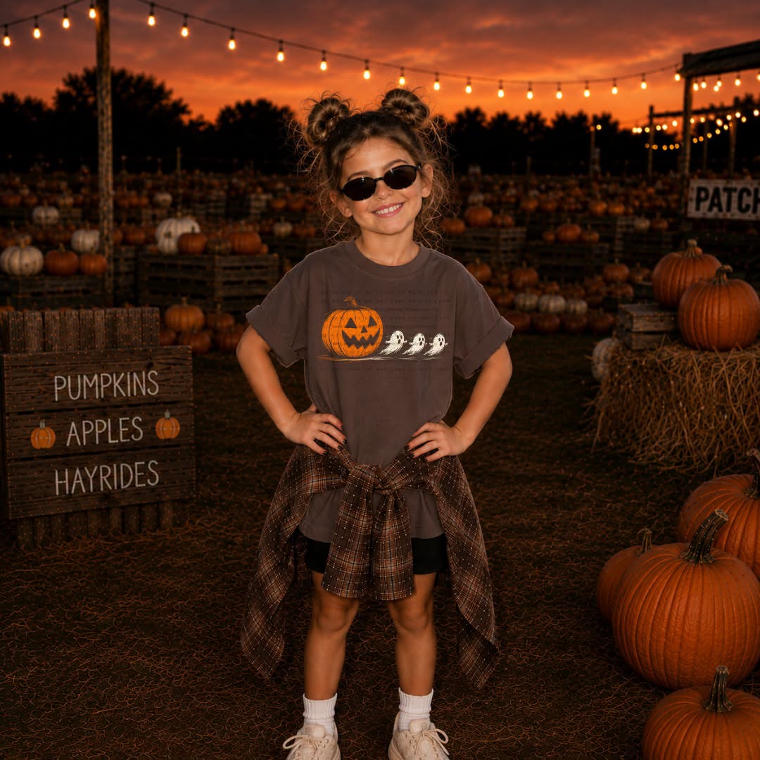 HAUNTED PUMPKINS- DTF TRANSFER