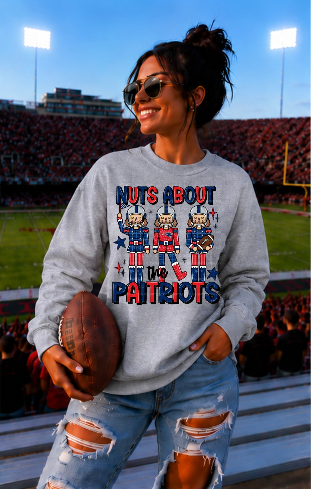 NUTS ABOUT THE PATRIOTS -DTF TRANSFER