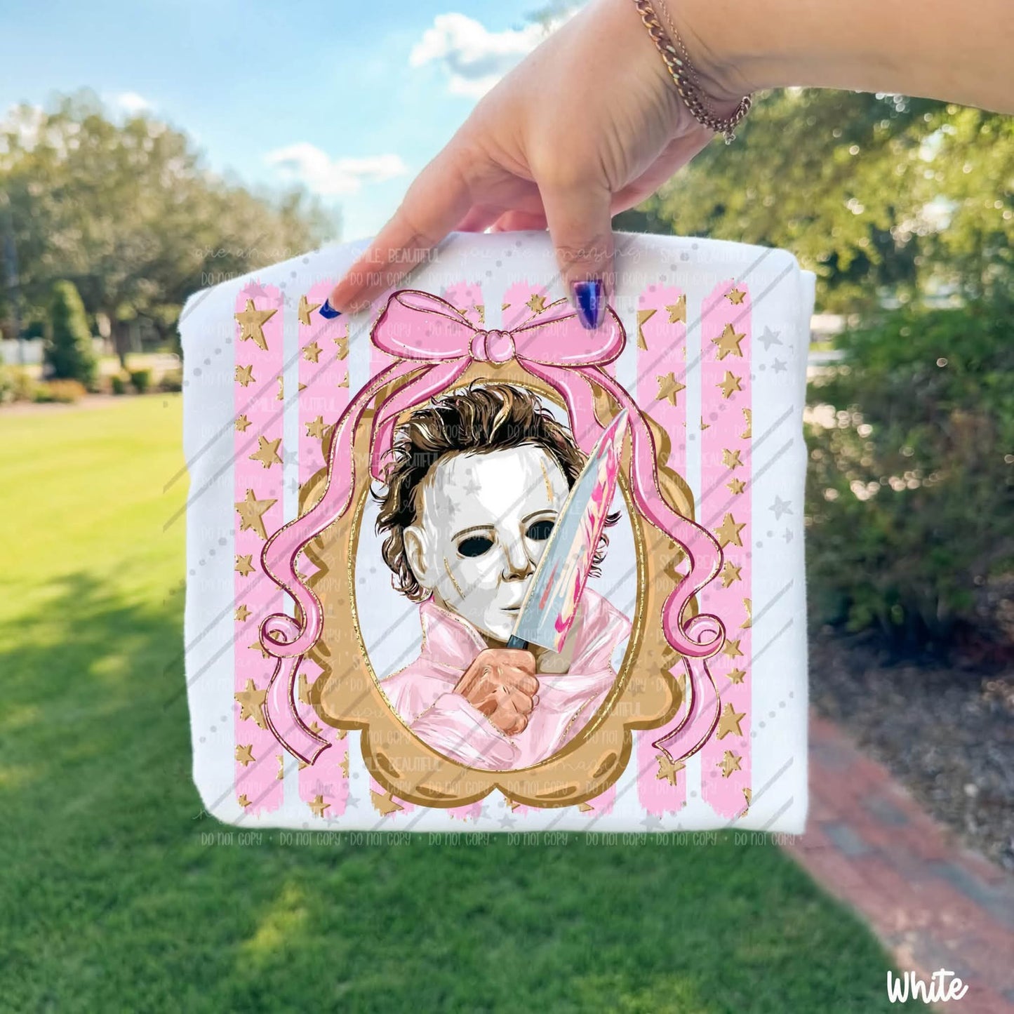 HORROR FRAME-DTF TRANSFER