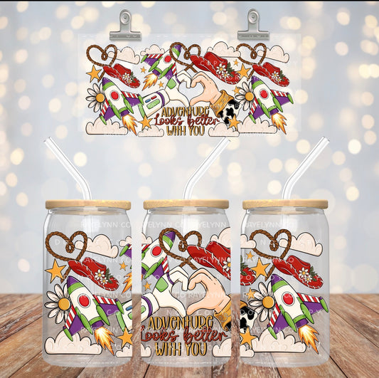 ADVENTURE BUZ- UV DTF WRAP