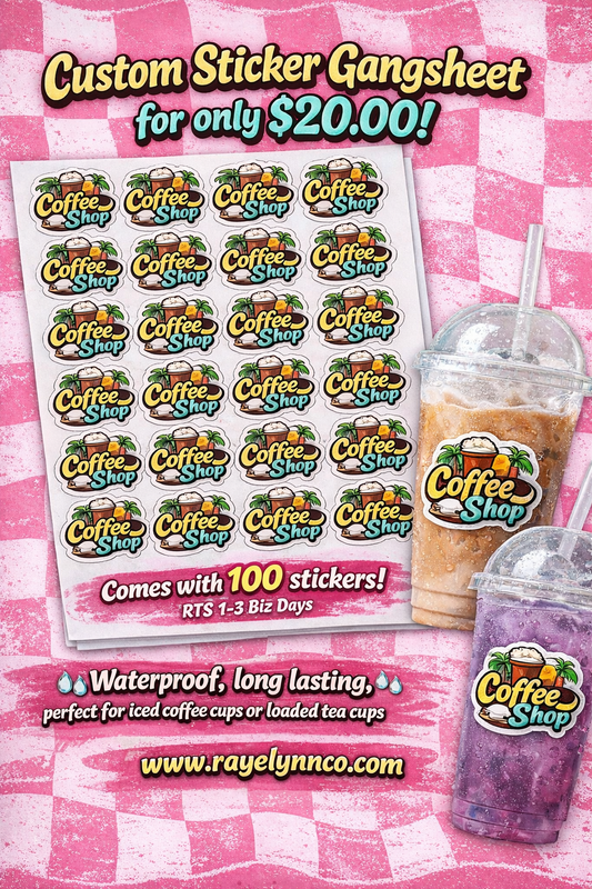 CUSTOM STICKER GANGSHEET