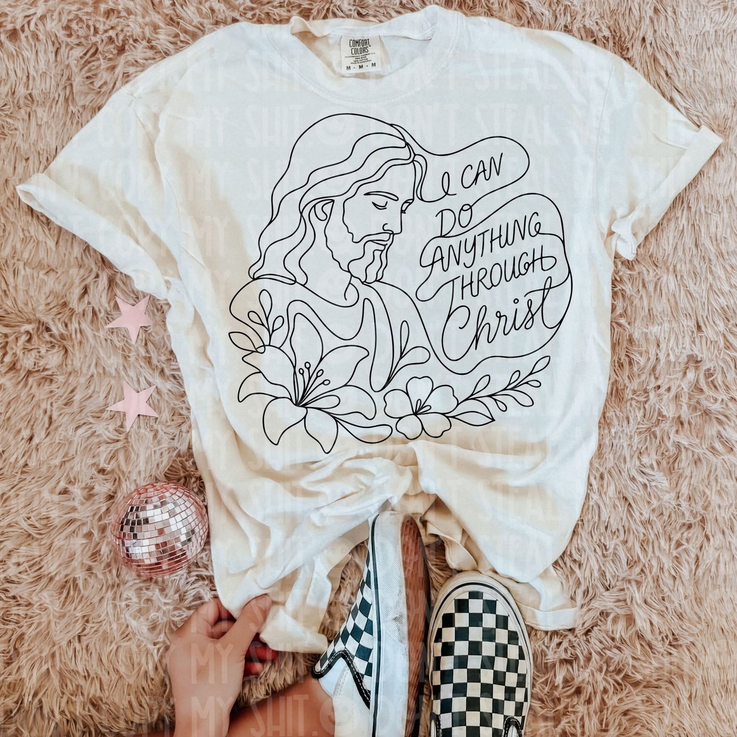 JESUS- DTF TRANSFER