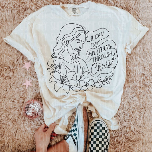 JESUS- DTF TRANSFER