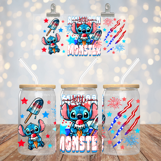 AMERICAN MONSTER- UV DTF WRAP