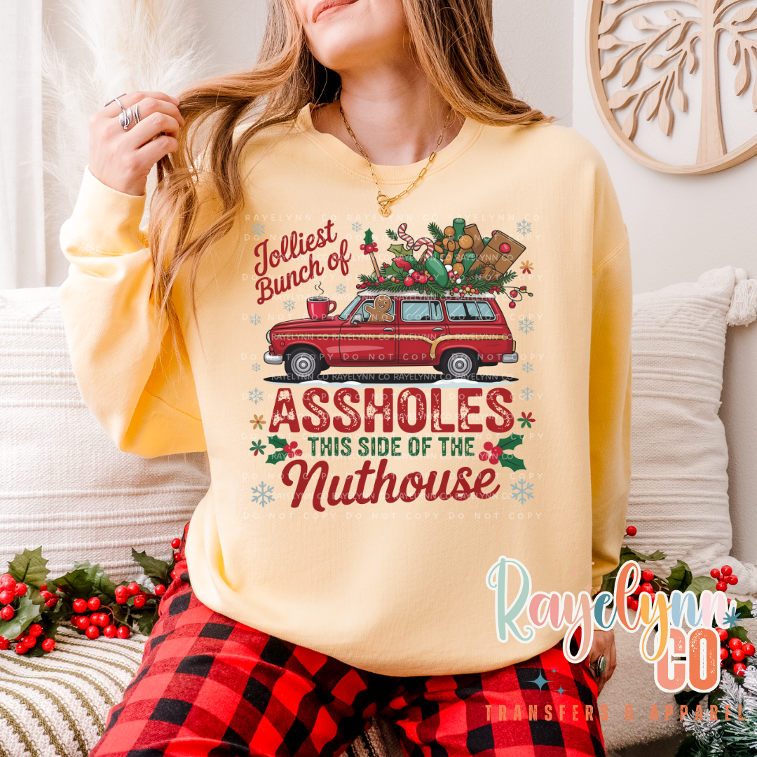 ASSHOLES- DTF TRANSFER